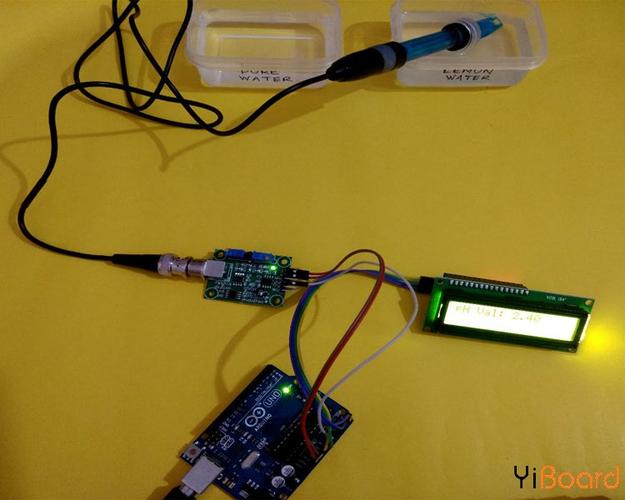 uno开发板和lcd显示屏自制ph计